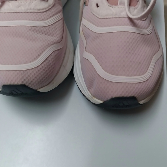 Adidas Women's Soft Pink Athletic Shoes - Picture 2 of 4